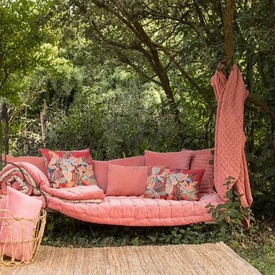Cushions - Zeff Celeste Cushion Pêche 40 X 65 - MAISON VIVARAISE - SDE VIVARAISE WINKLER