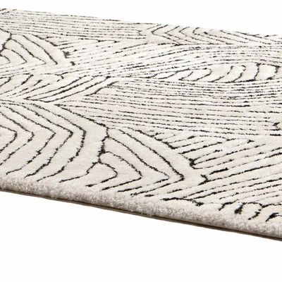 Tapis - Tapis recyclé Paulin Neige 160 x 230 x 2 - MAISON VIVARAISE - SDE VIVARAISE WINKLER