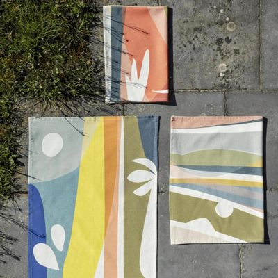 Torchons - Torchon recyclé Revao Multico 50 x 70 - MAISON VIVARAISE - SDE VIVARAISE WINKLER