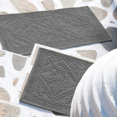 Other bath linens - Enzo Bath Mat Souris 54 X 64 - MAISON VIVARAISE - SDE VIVARAISE WINKLER