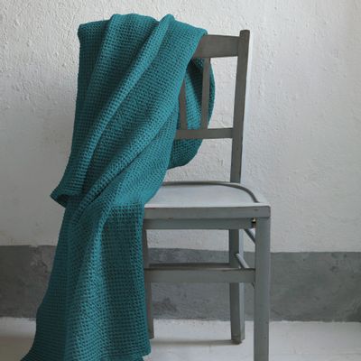 Bed linens - Maia Bed Throw Topaze 260 X 260 - MAISON VIVARAISE - SDE VIVARAISE WINKLER