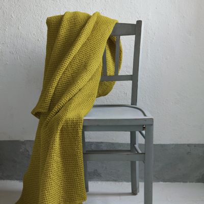 Bed linens - Maia Bed Throw Badiane 180 X 260 - MAISON VIVARAISE - SDE VIVARAISE WINKLER
