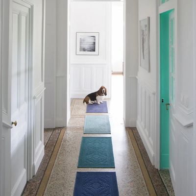 Autres linges de bain - Tapis de Bain Enzo Vert de gris 54 X 64 - MAISON VIVARAISE - SDE VIVARAISE WINKLER