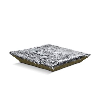 Poufs - Lit Pour Animaux De Compagnie Avec Fourrure Artificielle - POUFOMANIA