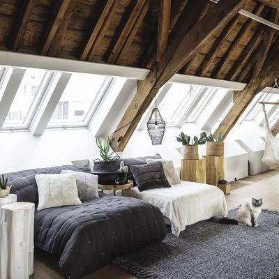 Bed linens - Zeff Bed Throw Tonnerre 180 X 260 - MAISON VIVARAISE - SDE VIVARAISE WINKLER