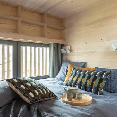 Plaids - Plaid Swami Tempête 130 x 200 - MAISON VIVARAISE - SDE VIVARAISE WINKLER