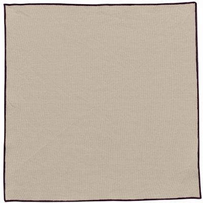 Serviettes - Serviette de table recyclée Grace Ficelle 40 x 40 - MAISON VIVARAISE - SDE VIVARAISE WINKLER
