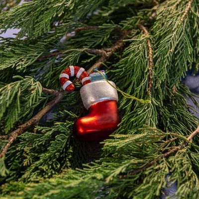 Guirlandes et boules de Noël - Chaussette de Noël décorative - &KLEVERING