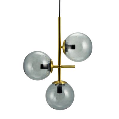 Suspensions - Pendentif Como Smoke/ laiton - DYBERG LARSEN