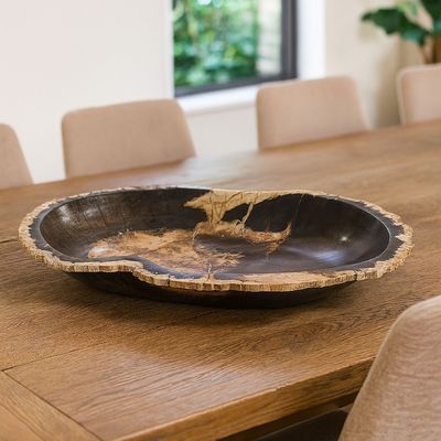 Bowls - Petrified Wood Decorative Bowls - XYLEIA PETRIFIED WOOD