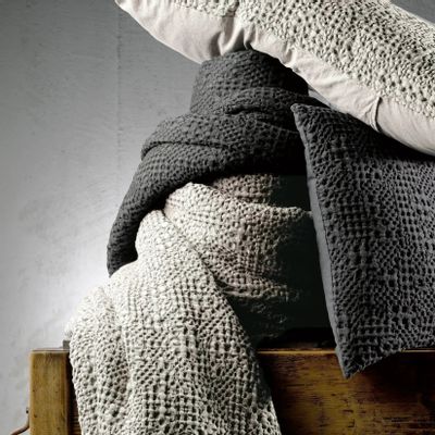 Linge de lit - Jeté Tana Lin 240 X 260 - MAISON VIVARAISE - SDE VIVARAISE WINKLER