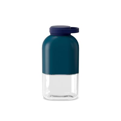 Children's mealtime - Slim Tritan Water Bottle 350ml - Blue Abyss / Midnight Blue - EKOBO