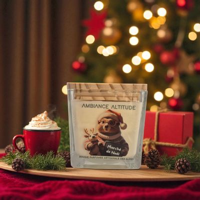 Other Christmas decorations - Natural Scented Candle CHRISTMAS MARKET - AMBIANCE ALTITUDE