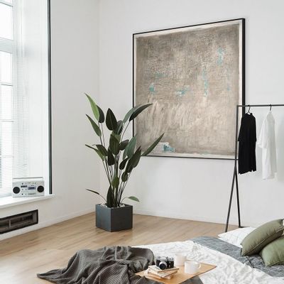 Services - 'Daimiel' - Œuvre Originale - 150x150 cm - PERSPECTIVA 10