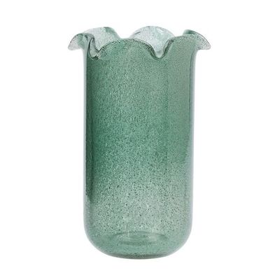 Vases - Frosted Glass Vase - MADAM STOLTZ