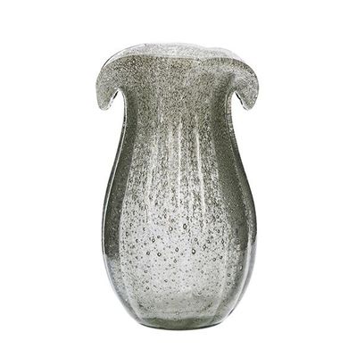Vases - Vase en verre givré, transparent - MADAM STOLTZ
