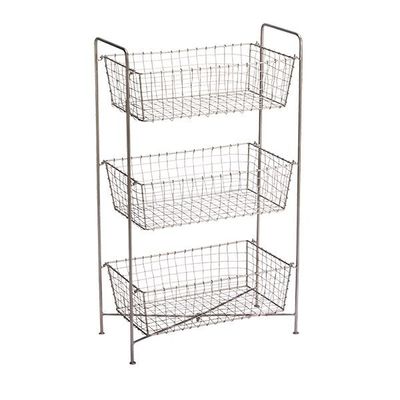 Food storage - Iron rack with baskets - MADAM STOLTZ
