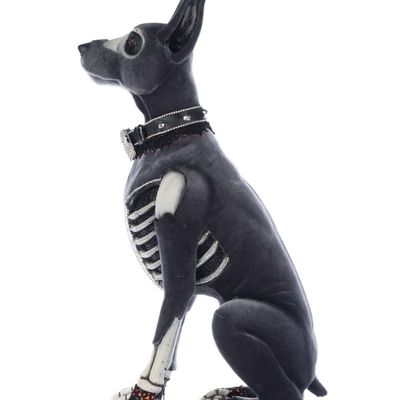 Other Christmas decorations - BONES THE DOG TT BLK/WH 50CM - GOODWILL M&G