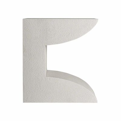 Other tables - Side table in concrete off off white colour in 48x41x55 cm - VICAL