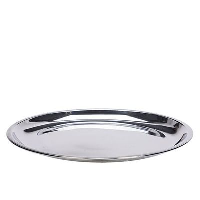 Platter and bowls - Stainless steel plate - MADAM STOLTZ
