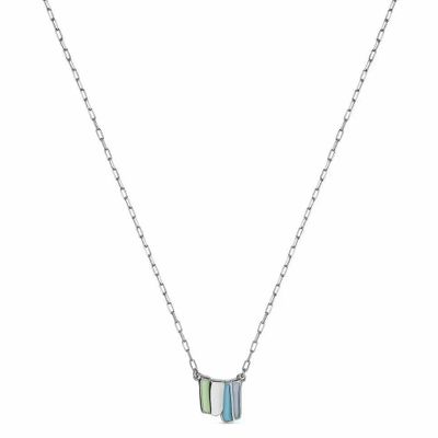 Bijoux - COLLIER EN ARGENT PALETTE PETIT - JOIDART