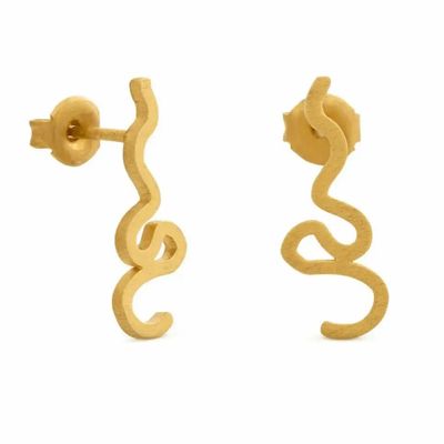 Jewelry - GOLDEN EARRINGS GAUDÍ JEWELRY PALAU GÜELL - JOIDART
