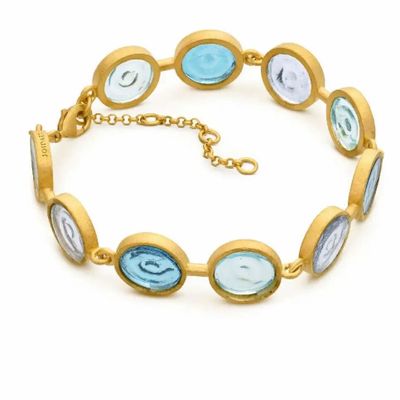 Bijoux - BRACELET DORÉ GAUDÍ JEWELRY CASA BATLLÓ BLEUS - JOIDART