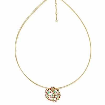 Jewelry - GOLDEN NECKLACE CANDY COLOURS SMALL - JOIDART