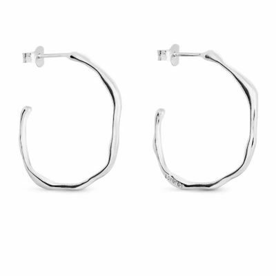 Bijoux - BOUCLES D'OREILLES EN ARGENT CLARA MOYENNES - JOIDART