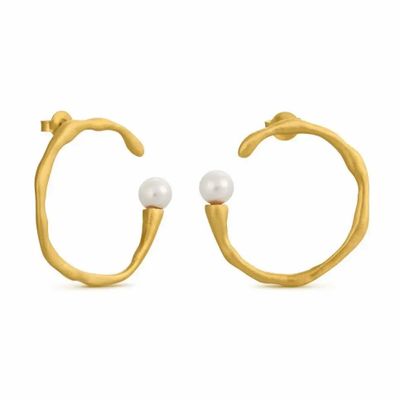 Bijoux - BOUCLES D'OREILLES DORÉES ECLAT CIRCULAIRES - JOIDART