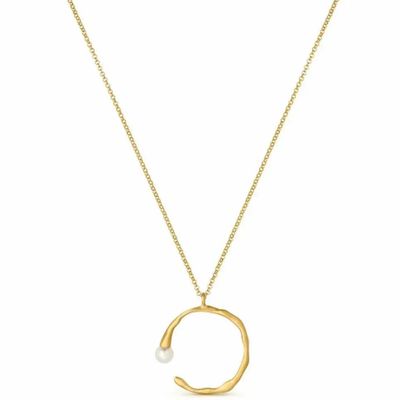 Jewelry - GOLDEN NECKLACE ECLAT CIRCLE - JOIDART