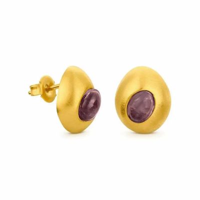 Bijoux - BOUCLES D'OREILLES DORÉES PETITES ADDAIA - JOIDART