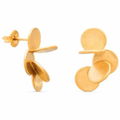 Jewelry - GOLDEN EARRINGS ARAI MEDIUM - JOIDART
