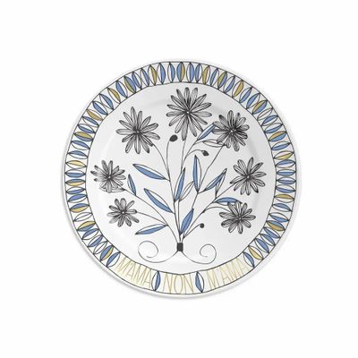 Everyday plates - PLATE 16 M’AMA NON M’AMA LIGHT BLUE - ILARIA.I
