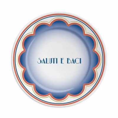 Everyday plates - PLATE 21 SALUTI E BACI - ILARIA.I