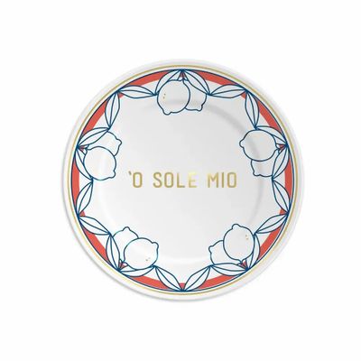 Everyday plates - PLATE 16 ‘O SOLE MIO - ILARIA.I