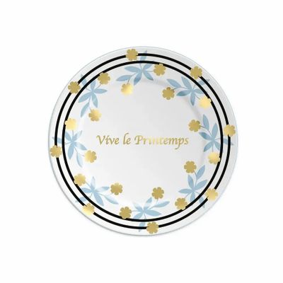 Everyday plates - PLATE 16 VIVE LE PRINTEMPS - ILARIA.I