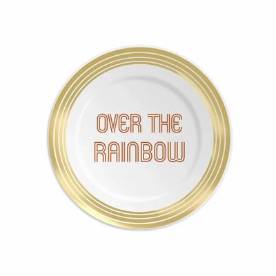 Assiettes au quotidien - ASSIETTE 16 OVER THE RAINBOW - ILARIA.I