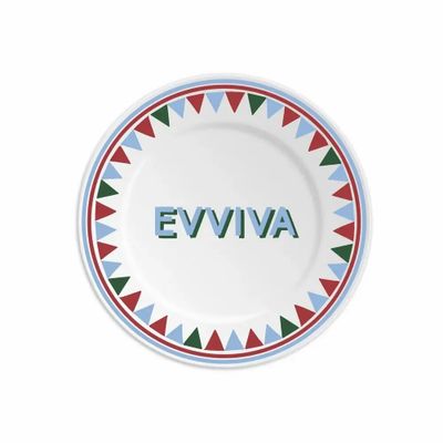Everyday plates - PLATE 16 EVVIVA - PARTY - ILARIA.I