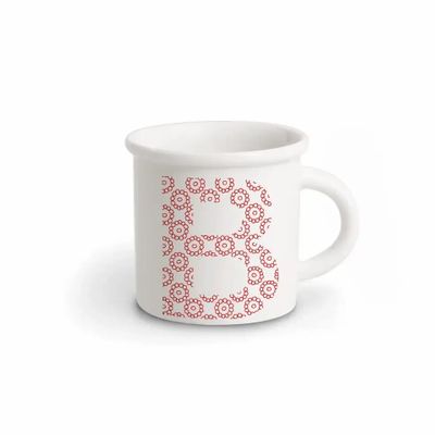 Mugs - MUG RED ALPHABET B - ILARIA.I