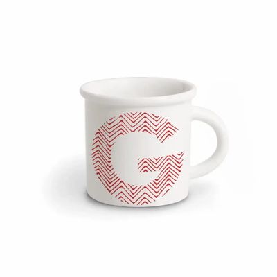 Mugs - MUG RED ALPHABET G - ILARIA.I