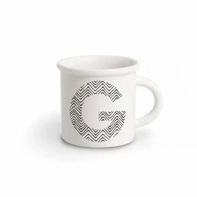 Tasses et mugs - MUG BLACK ALPHABET G - ILARIA.I