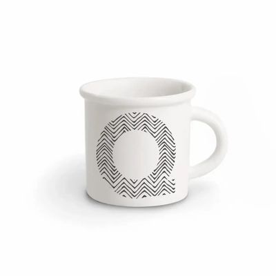 Tasses et mugs - MUG BLACK ALPHABET Q - ILARIA.I