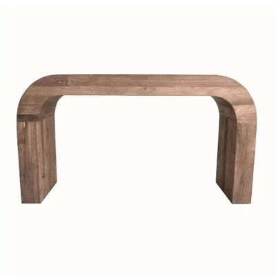 Console table - Recycled teak wood counter - DOM - HYDILE