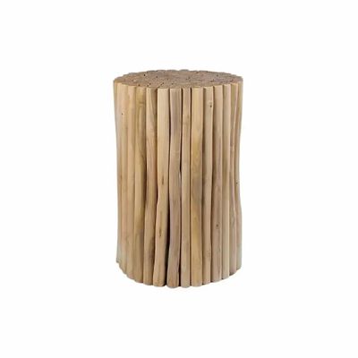 Autres tables - Guéridon en rondin de bois teck - JATI M - HYDILE