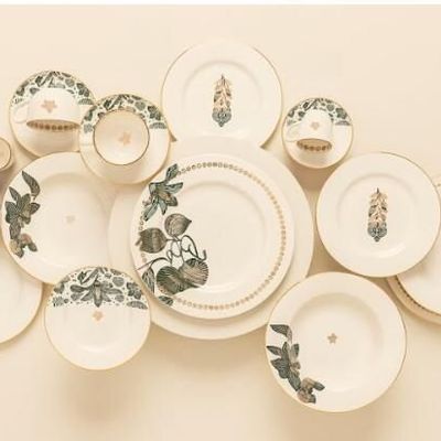 Formal plates - Bone and Fine China - STRAUSS