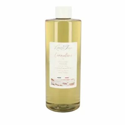Scent diffusers - Carnelian Fragrance Diffuser Refill 400 ml Fruty (with rattans) - LES LUMIERES DU TEMPS
