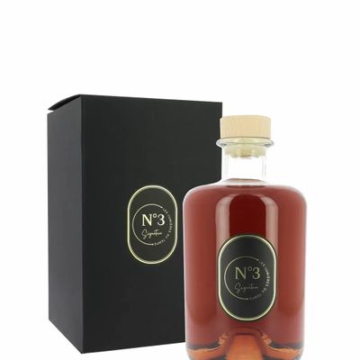 Scent diffusers - Signature fragrance diffuser (with rattans) 1L No. 3 Violet Leather - LES LUMIERES DU TEMPS