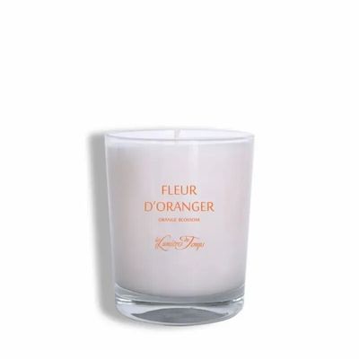 Candles - 180g Orange Blossom Vegetable Candle - LES LUMIERES DU TEMPS