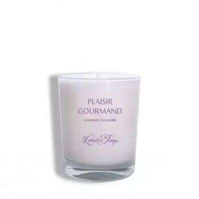 Candles - Vegetable candle 180 gr Plaisir Gourmand - LES LUMIERES DU TEMPS